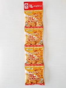 4連ミレービスケットキャラメル味