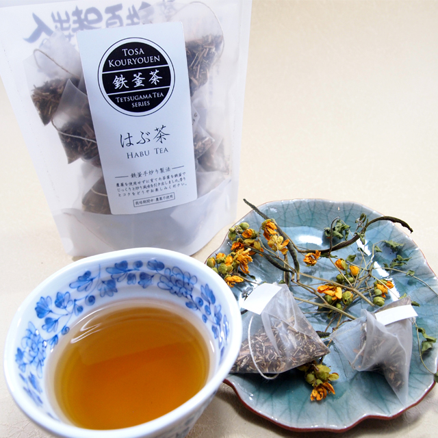 鉄釜茶　はぶ茶　テトラパック2g×25個入り