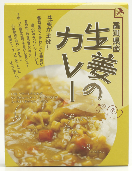 高知県産　生姜のカレー