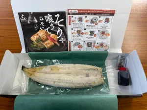 土佐の西岡うなぎの白焼き