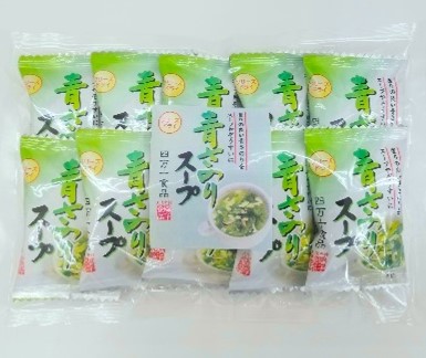 〈四万十食品〉青さのりスープ（１０袋入り）