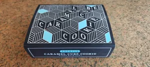 天日塩キャラメルキューブクッキー缶