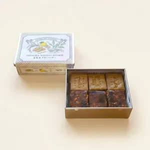 土佐茶ヌガークッキー缶